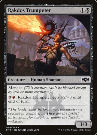 Rakdos Trumpeter [Ravnica Allegiance] | Good Games Cannington