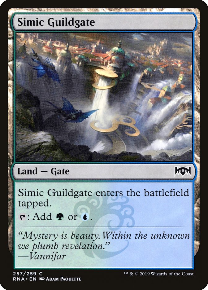 Simic Guildgate (257/259) [Ravnica Allegiance] | Good Games Cannington