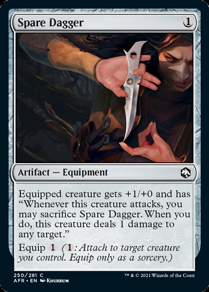 Spare Dagger [Dungeons & Dragons: Adventures in the Forgotten Realms] | Good Games Cannington