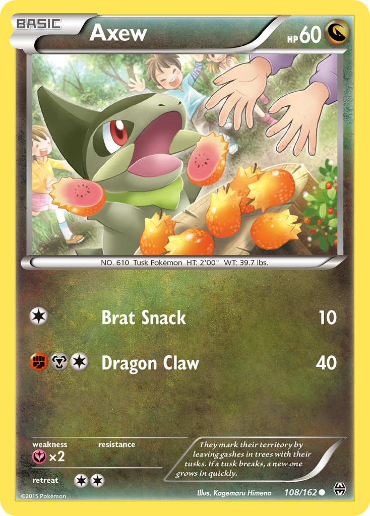 Axew (108/162) [XY: BREAKthrough] | Good Games Cannington