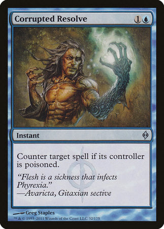 Corrupted Resolve [New Phyrexia] | Good Games Cannington