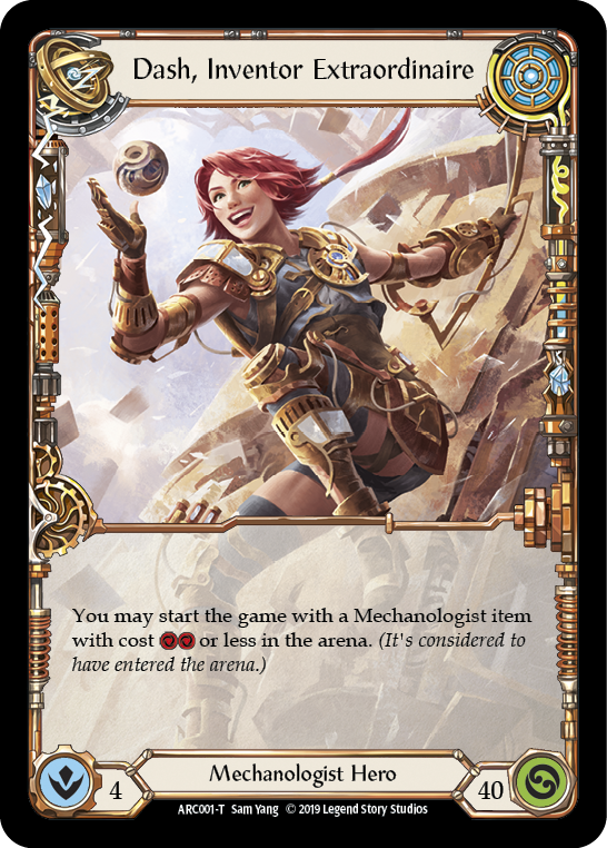 Dash // Dash, Inventor Extraordinaire [ARC002-T // ARC001-T] 1st Edition Normal | Good Games Cannington
