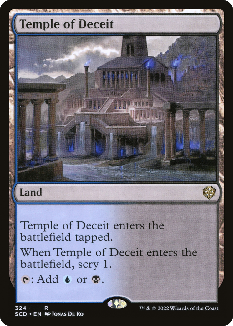 Temple of Deceit [Starter Commander Decks] | Good Games Cannington