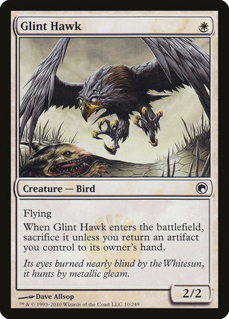 Glint Hawk [Scars of Mirrodin] | Good Games Cannington
