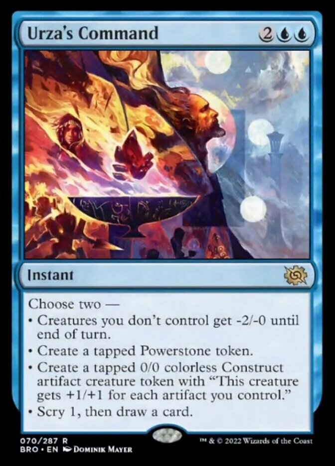 Urza's Command [The Brothers' War] | Good Games Cannington