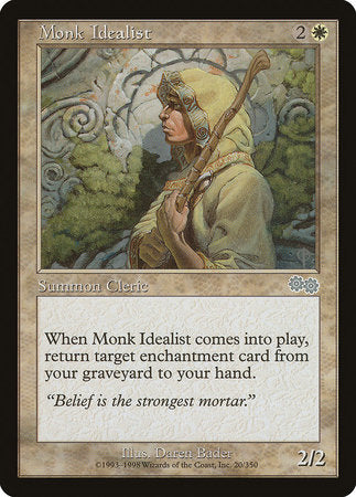 Monk Idealist [Urza's Saga] | Good Games Cannington