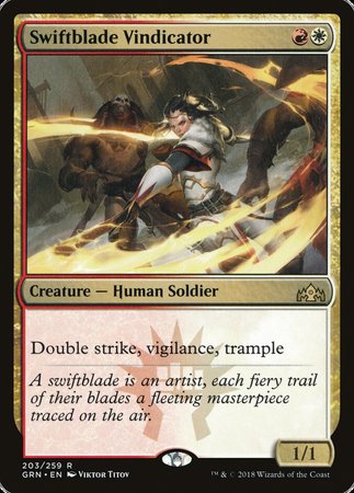 Swiftblade Vindicator [Guilds of Ravnica] | Good Games Cannington
