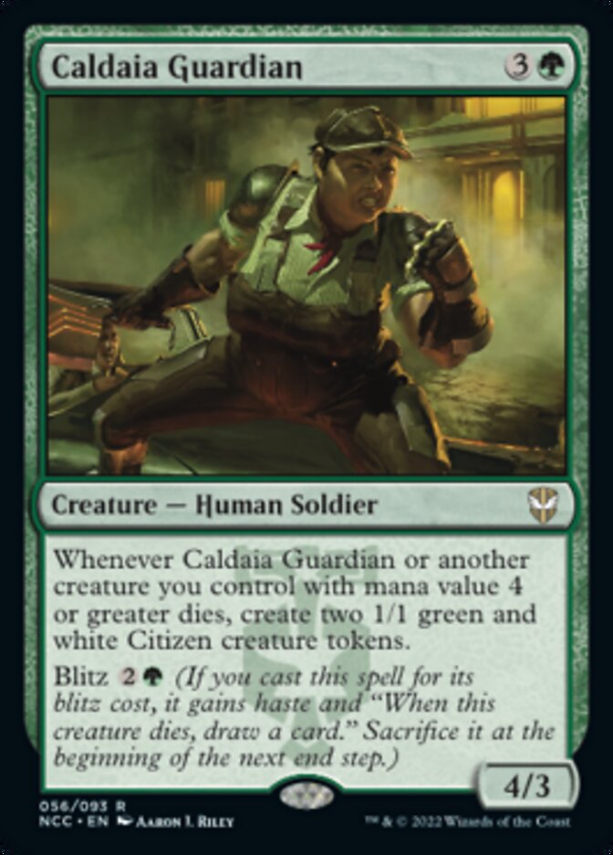 Caldaia Guardian [Streets of New Capenna Commander] | Good Games Cannington