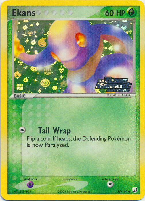 Ekans (55/109) (Stamped) [EX: Team Rocket Returns] | Good Games Cannington