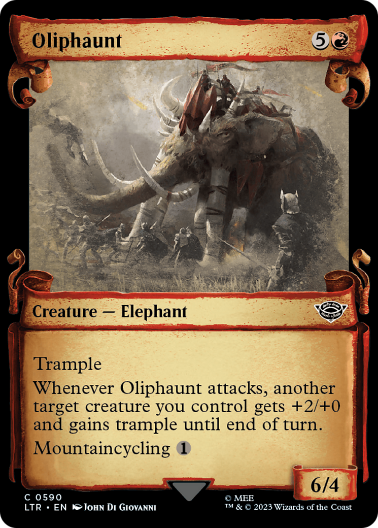 Oliphaunt [The Lord of the Rings: Tales of Middle-Earth Showcase Scrolls] | Good Games Cannington