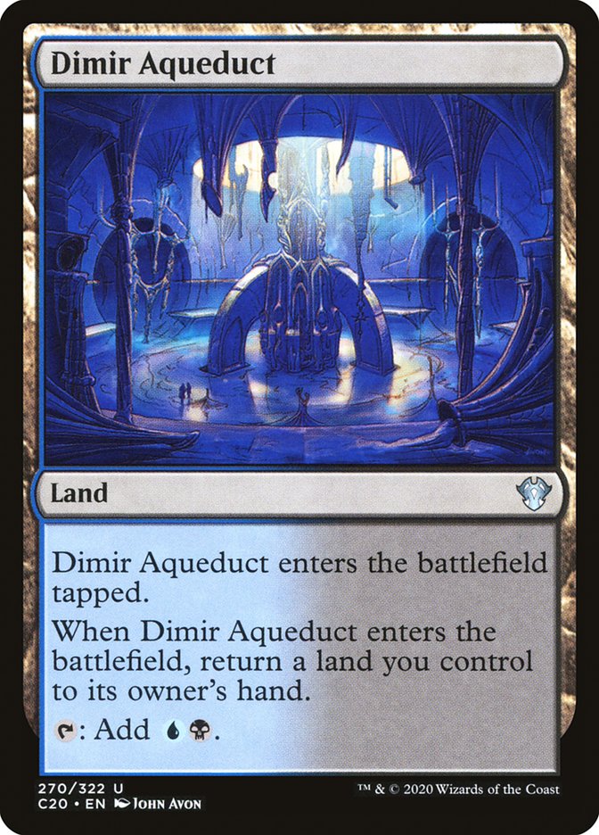 Dimir Aqueduct [Commander 2020] | Good Games Cannington