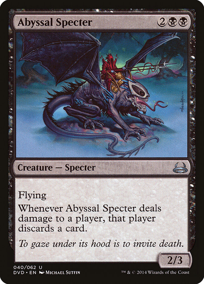 Abyssal Specter (Divine vs. Demonic) [Duel Decks Anthology] | Good Games Cannington