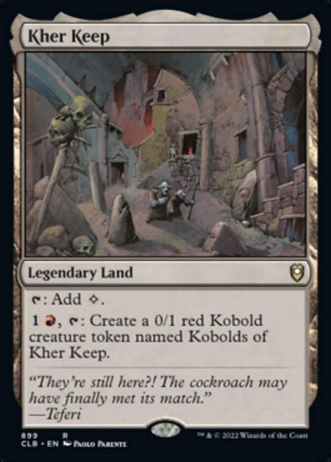 Kher Keep [Commander Legends: Battle for Baldur's Gate] | Good Games Cannington