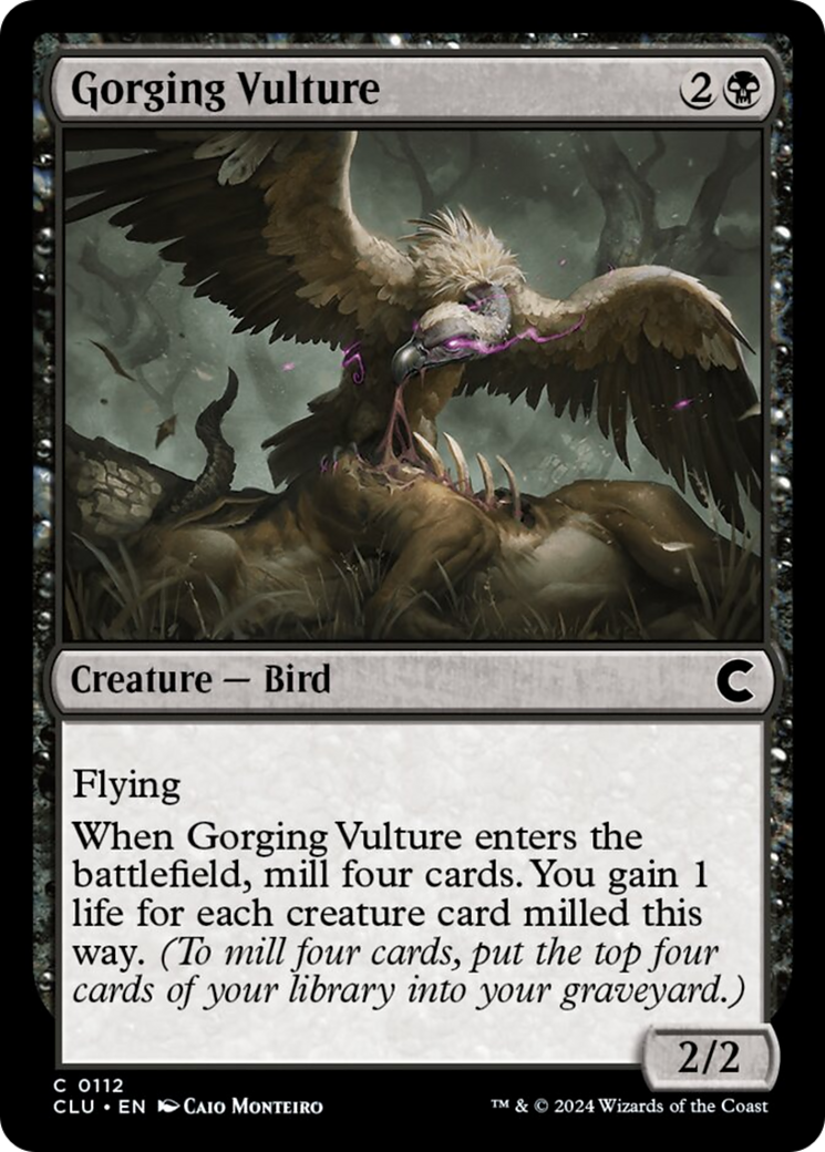 Gorging Vulture [Ravnica: Clue Edition] | Good Games Cannington
