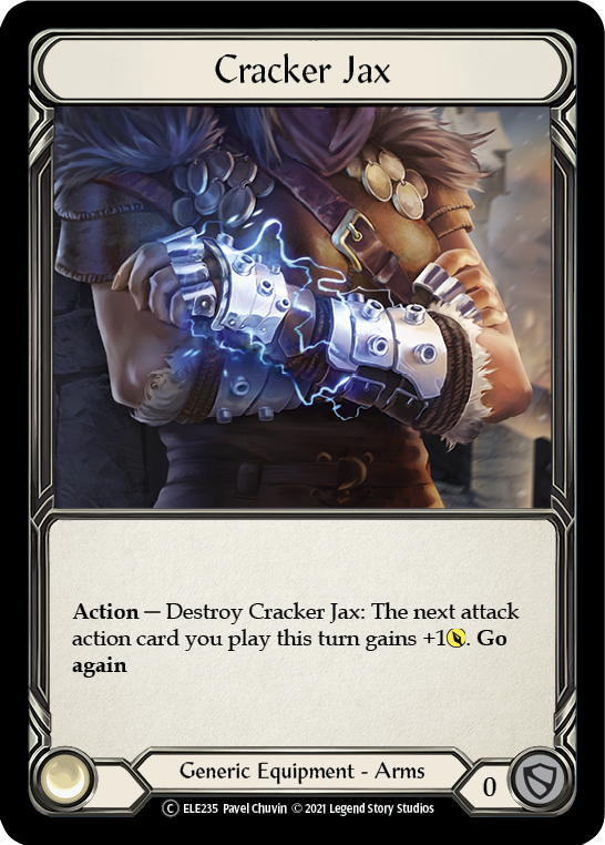 Cracker Jax [U-ELE235] Unlimited Rainbow Foil | Good Games Cannington