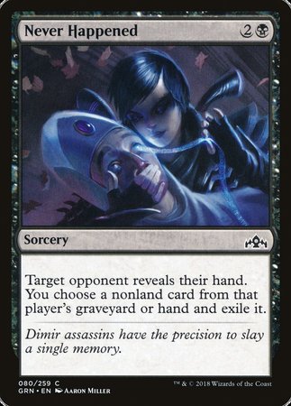 Never Happened [Guilds of Ravnica] | Good Games Cannington