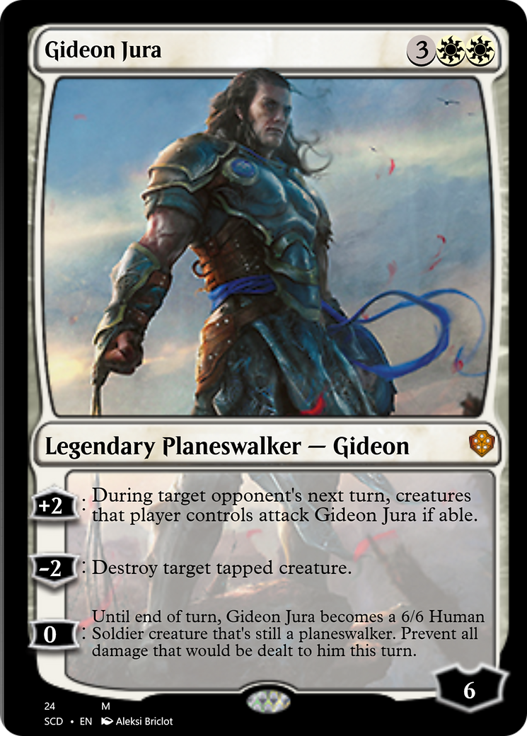 Gideon Jura [Starter Commander Decks] | Good Games Cannington