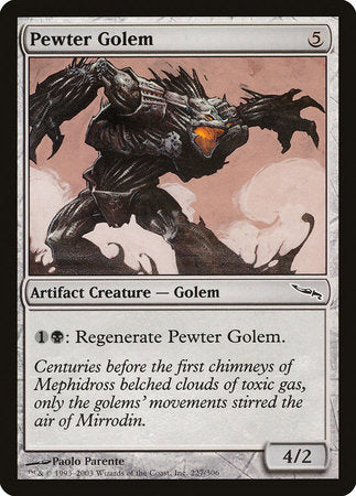 Pewter Golem [Mirrodin] | Good Games Cannington