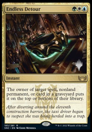 Endless Detour (Promo Pack) [Streets of New Capenna Promos] | Good Games Cannington