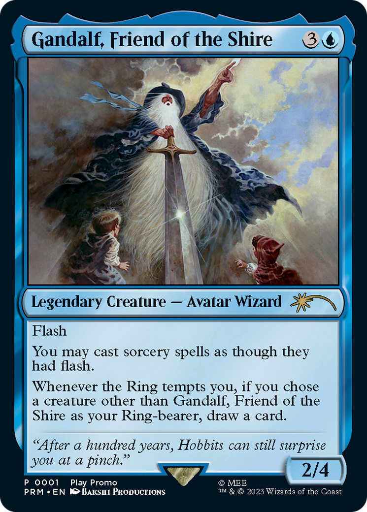 Gandalf, Friend of the Shire [Wizards Play Network 2023] | Good Games Cannington