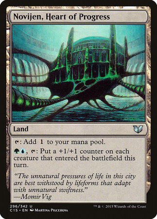 Novijen, Heart of Progress [Commander 2015] | Good Games Cannington