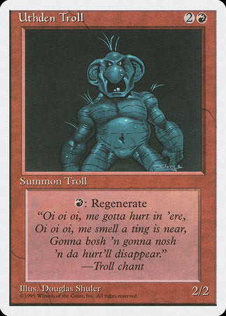 Uthden Troll [Fourth Edition] | Good Games Cannington