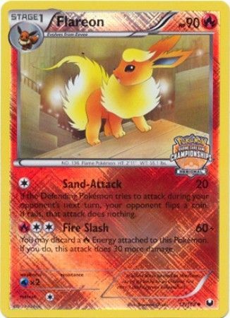Flareon (12/108) (Regional Championship 2013 Promo) [Black & White: Dark Explorers] | Good Games Cannington