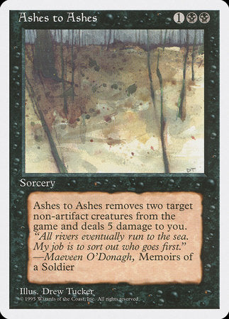 Ashes to Ashes [Fourth Edition] | Good Games Cannington