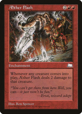 Aether Flash [Weatherlight] | Good Games Cannington