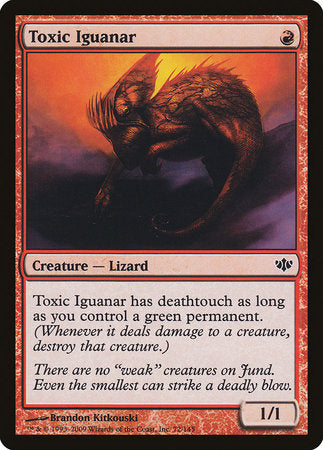 Toxic Iguanar [Conflux] | Good Games Cannington