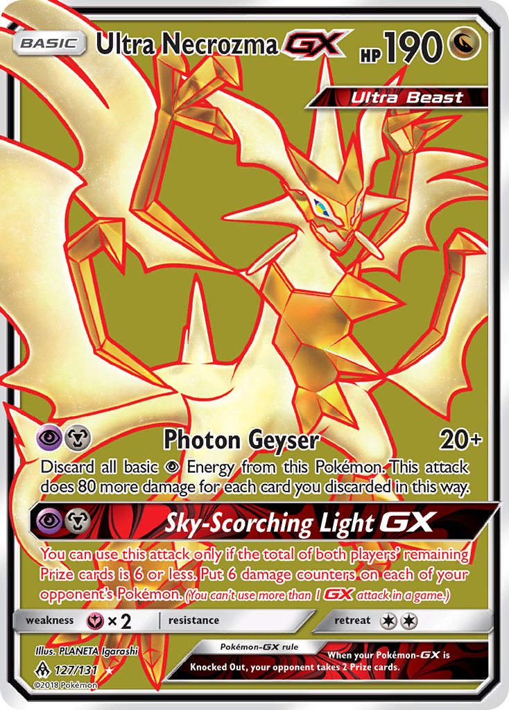Ultra Necrozma GX (127/131) [Sun & Moon: Forbidden Light] | Good Games Cannington