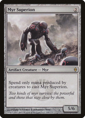 Myr Superion [New Phyrexia] | Good Games Cannington