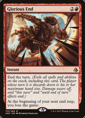 Glorious End [Amonkhet] | Good Games Cannington