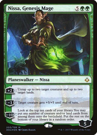 Nissa, Genesis Mage [Hour of Devastation] | Good Games Cannington