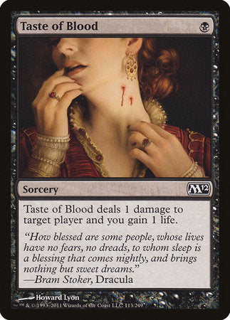 Taste of Blood [Magic 2012] | Good Games Cannington
