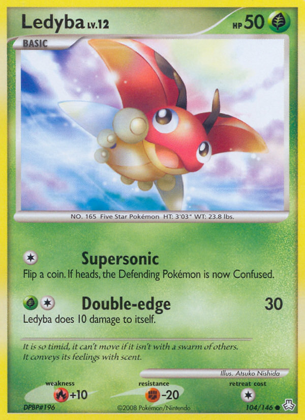Ledyba (104/146) [Diamond & Pearl: Legends Awakened] | Good Games Cannington