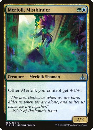 Merfolk Mistbinder [Rivals of Ixalan] | Good Games Cannington