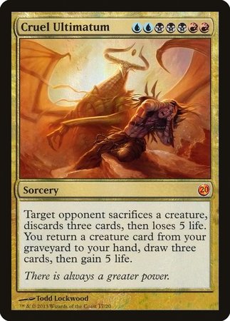 Cruel Ultimatum [From the Vault: Twenty] | Good Games Cannington
