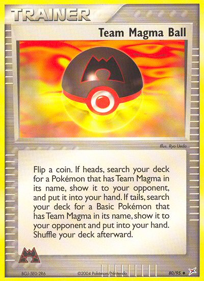 Team Magma Ball (80/95) [EX: Team Magma vs Team Aqua] | Good Games Cannington