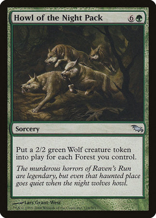 Howl of the Night Pack [Shadowmoor] | Good Games Cannington