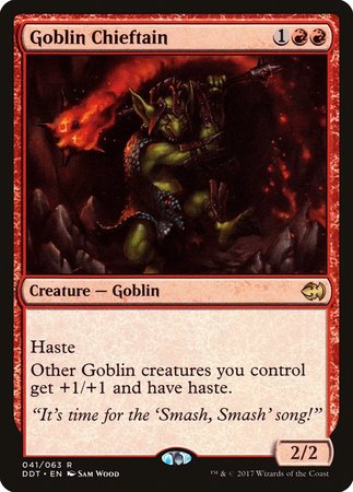 Goblin Chieftain [Duel Decks: Merfolk vs. Goblins] | Good Games Cannington