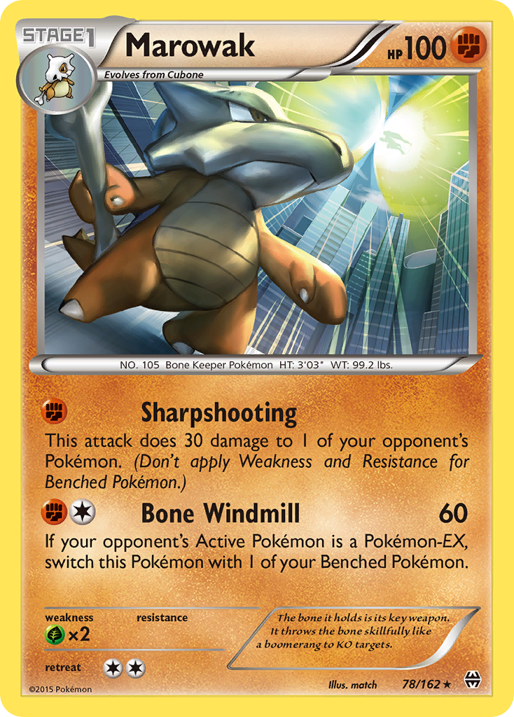 Marowak (78/162) [XY: BREAKthrough] | Good Games Cannington