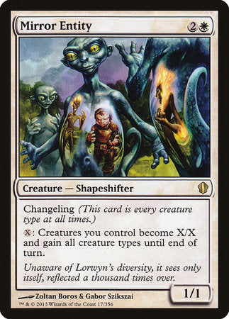 Mirror Entity [Commander 2013] | Good Games Cannington