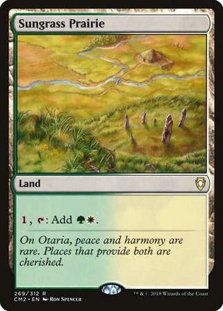 Sungrass Prairie [Commander Anthology Volume II] | Good Games Cannington