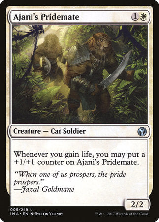 Ajani's Pridemate [Iconic Masters] | Good Games Cannington