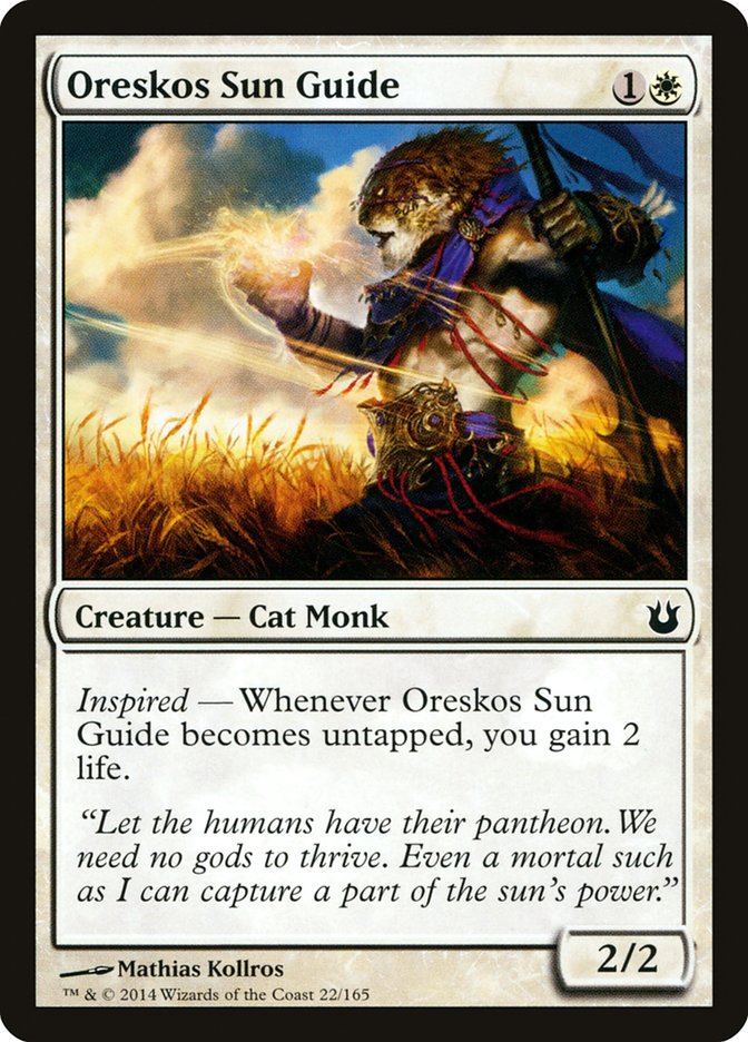 Oreskos Sun Guide [Born of the Gods] | Good Games Cannington