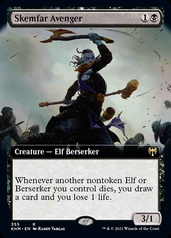 Skemfar Avenger (Extended Art) [Kaldheim] | Good Games Cannington