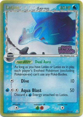 Latios (12/110) (Delta Species) (Stamped) [EX: Holon Phantoms] | Good Games Cannington