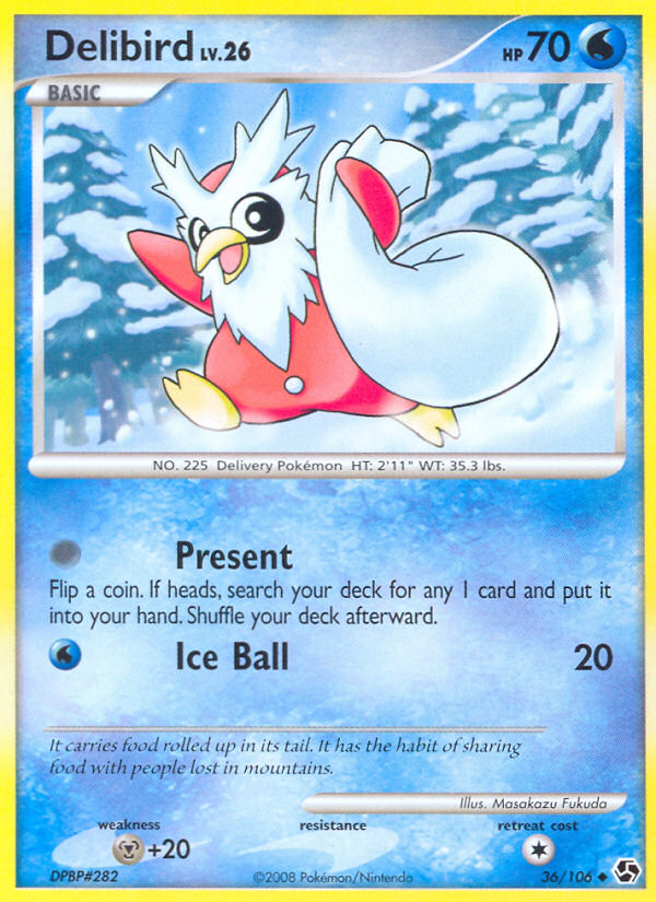 Delibird (36/106) [Diamond & Pearl: Great Encounters] | Good Games Cannington