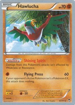 Hawlucha (63/111) (The Flying Hammer - Rowan Stavenow) [World Championships 2015] | Good Games Cannington